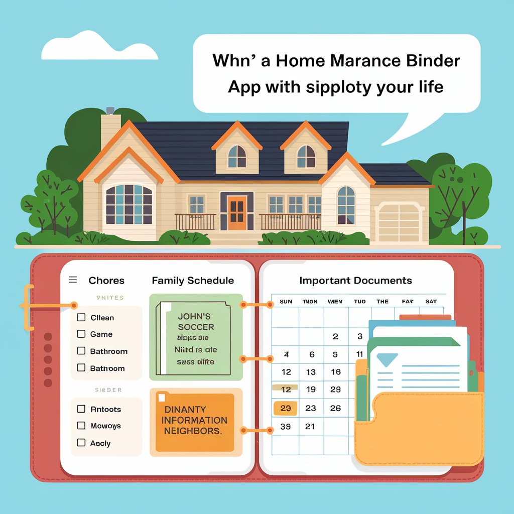 Home Manager Binder App