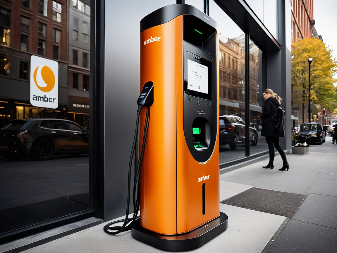 amber charging station net worth​