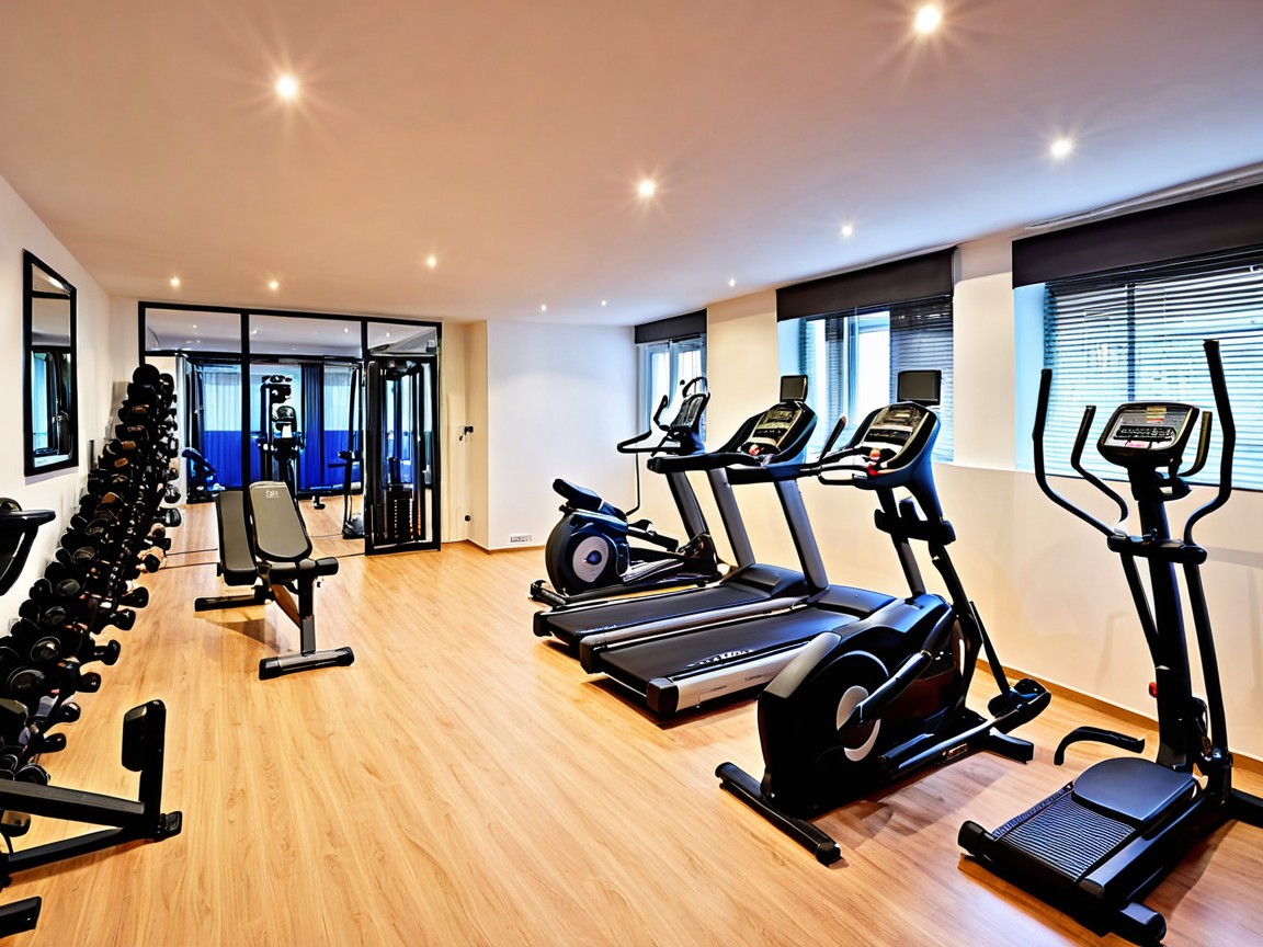 hotel con palestra e parcheggio vasto​