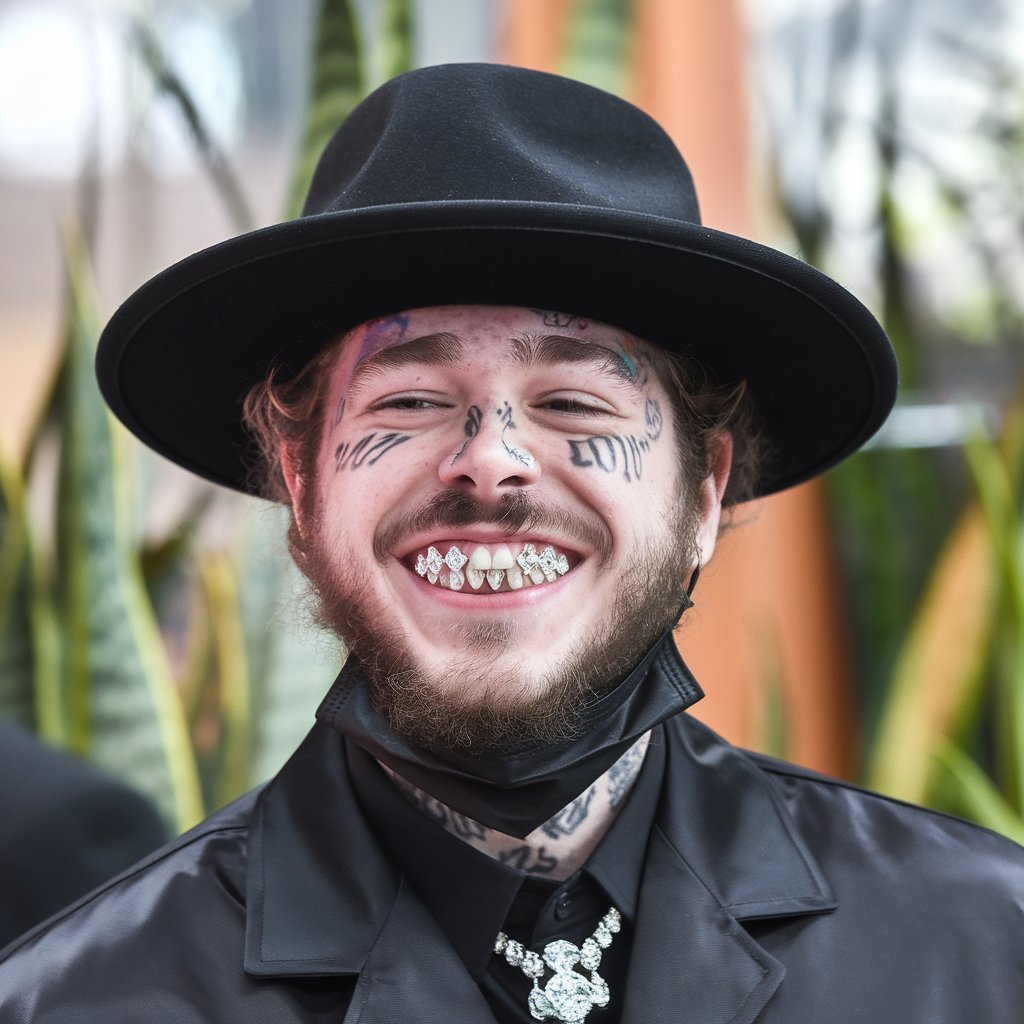 post malone diamond teeth